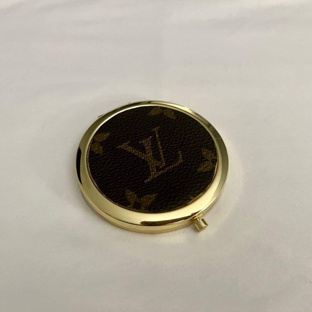 Upcycled LV compact mirror (brand new)